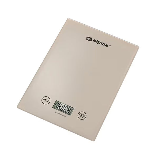 Bilancia Digitale da Cucina Alpina Max 5 Kg - Display LCD Preciso