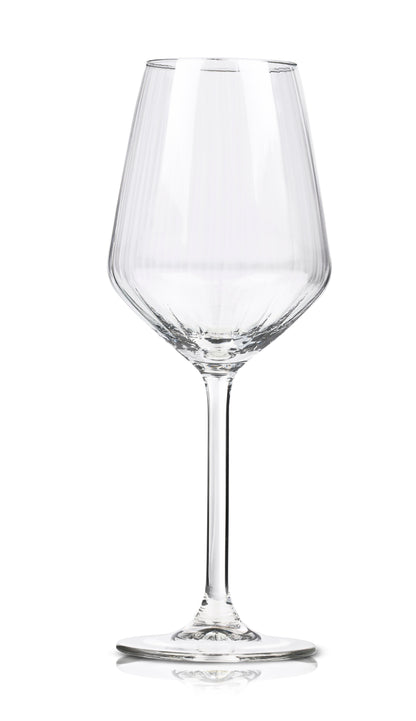 Bicchiere Vino Optiek 380ml - Set 4 Pezzi Eleganti