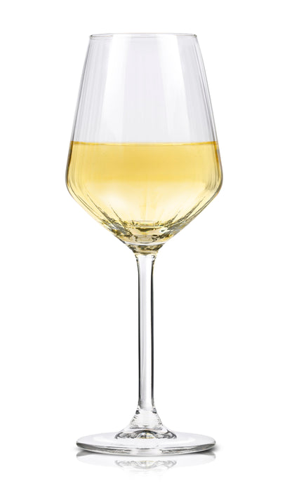 Bicchiere Vino Optiek 380ml - Set 4 Pezzi Eleganti