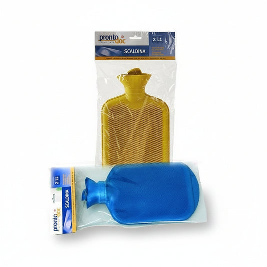 Borsa Acqua Calda 2 Litri Bimellata Certificata - Colori Assortiti | PRONTO DOC