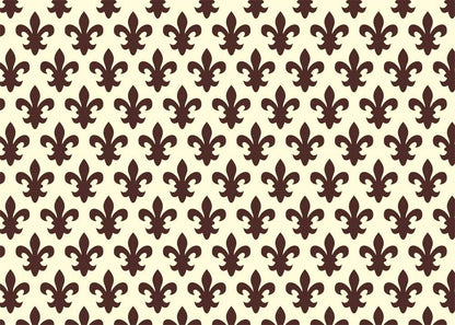 Carta lavabile in rotolo per cassetti cm.50x5 mt. disegno Giglio Fiorentino