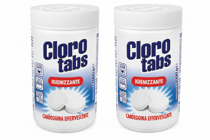 Cloro Tabs Candeggina Pastiglie Effervescenti 1 kg - Igienizzante Multiuso