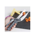 Coltello-Forbici Tagliere Integrato InnovaGoods 2 in 1