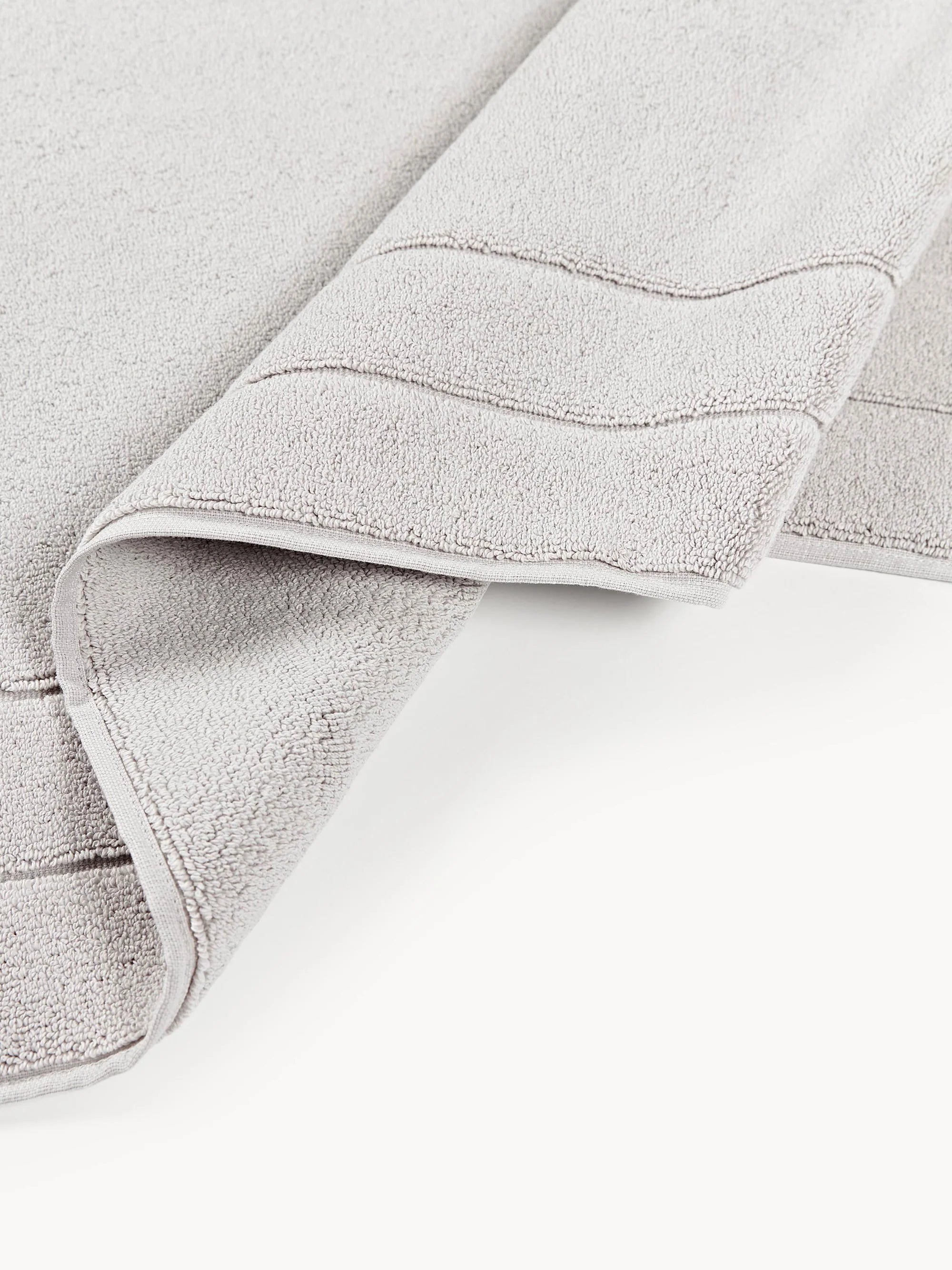Tappeto Bagno in Cotone 100% | Design Jacquard Diagono – Morbido e Assorbente