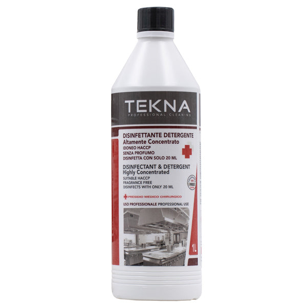 Disinfettante Detergente Super Concentrato 1L Tekna K007