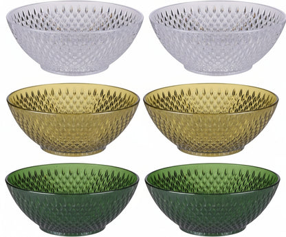 Ciotola Optiek 14,5cm - Set 2 Pezzi Eleganti per Insalate e Contorni