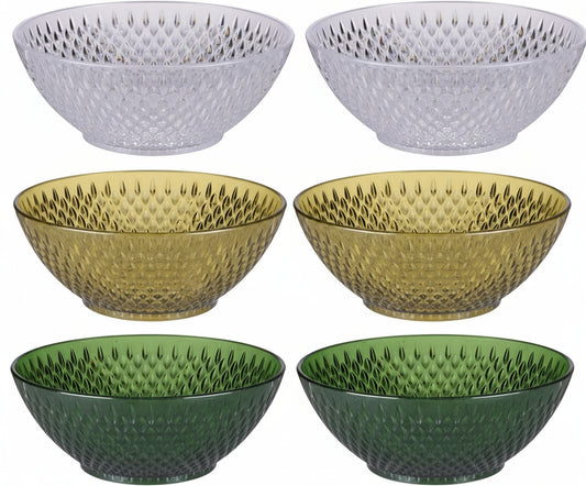 Ciotola Optiek 14,5cm - Set 2 Pezzi Eleganti per Insalate e Contorni