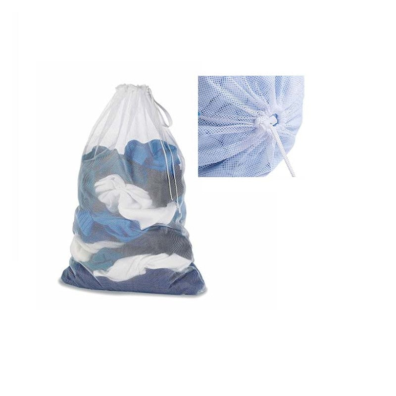 Sacchetto Salvabucato in Rete 60x90cm ALPINA - Proteggi Capi Delicati in Lavatrice