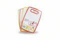 Set 2 Taglieri Plastica 25x16cm Stampa Frutta Colorati