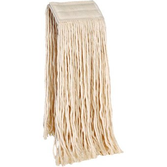 10 PZ. Mop Mocio Professionali in cotone  400 gr per attacco pinza