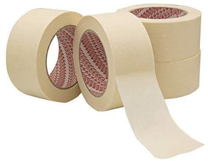 12 NASTRO ADESIVO CARTA GOMMATA 25 MM X 50 MT MASCHERATURA CARROZZERIA PITTURA