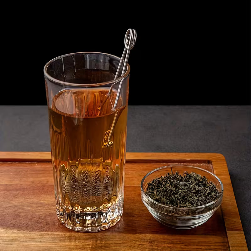 Infusore a Clip per Foglie di Tè | Cucchiaio in Acciaio Inox – Diametro 5 cm