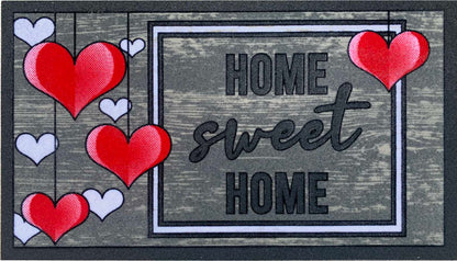 Zerbino Floccato Flormat 40x70 cm - Gomma Riciclata Antiscivolo