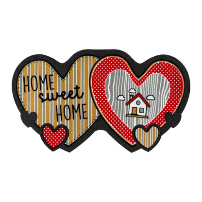 Zerbino Floccato Flormat 40x70 cm - Gomma Riciclata Antiscivolo