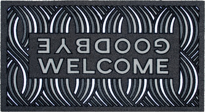 Zerbino Floccato Flormat 40x70 cm - Gomma Riciclata Antiscivolo