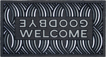 Zerbino Floccato Flormat 40x70 cm - Gomma Riciclata Antiscivolo