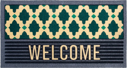 Zerbino Floccato Flormat 40x70 cm - Gomma Riciclata Antiscivolo