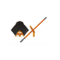 CORNER BRUSH WITH TELESCOPIC HANDLE EXTENDABLE TO 152 CM REACHES EVERY CORNER
