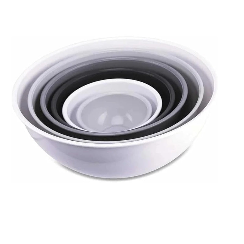 Set 6 Ciotole Plastica Impilabili Multicolore 6 Misure