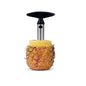 Euronovità EN-25647 Pineapple Peeler and Slicer, Steel, 9x9x24 cm
