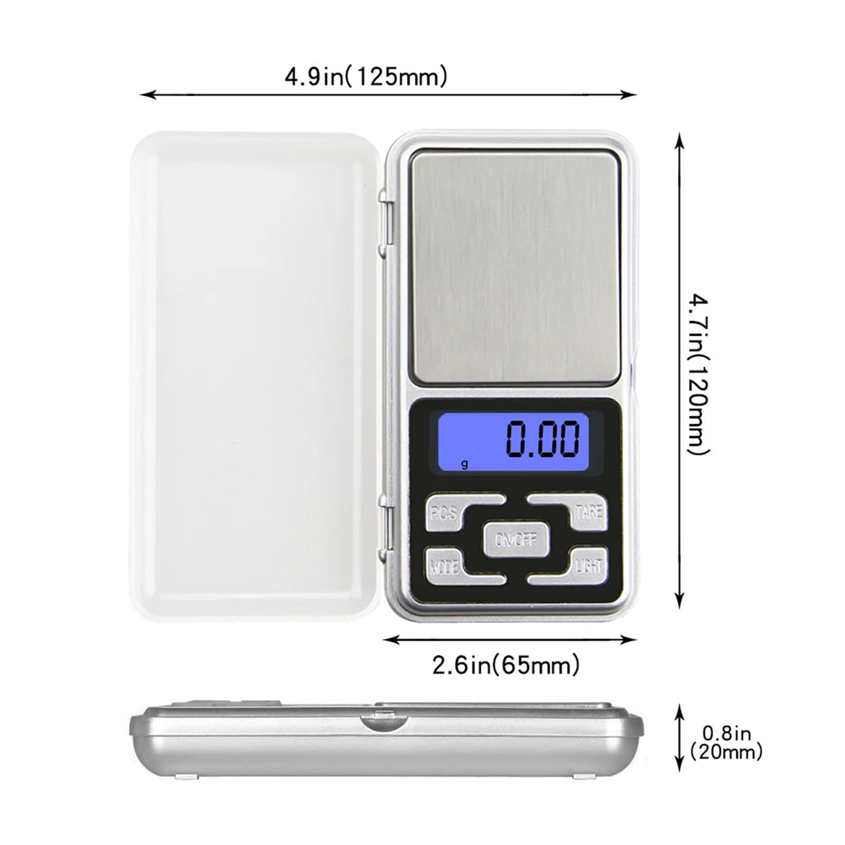 Bilancia Digitale di Precisione MH-500, 500 g x 0,1 g