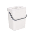 Pattumiera Parete Annarè 5L Bianca Gancio Cucina Bagno