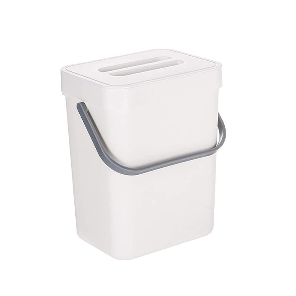 Pattumiera Parete Annarè 5L Bianca Gancio Cucina Bagno