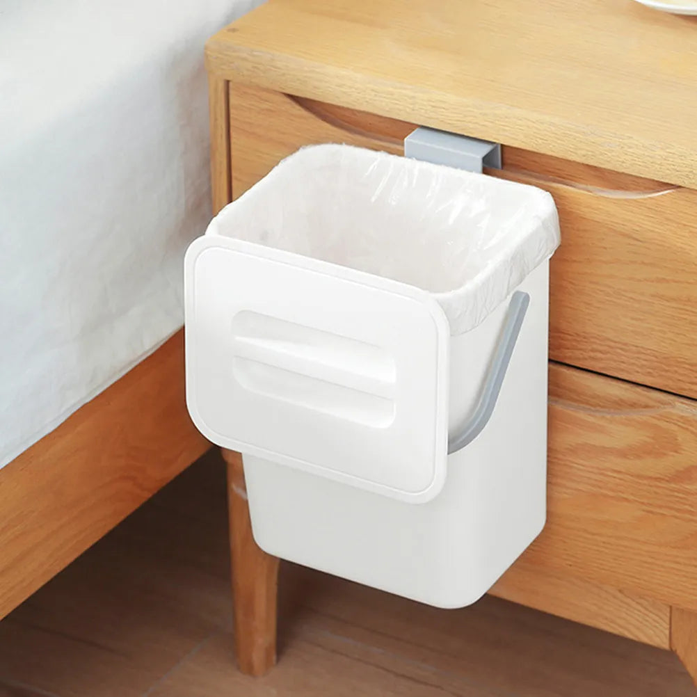 Pattumiera Parete Annarè 5L Bianca Gancio Cucina Bagno
