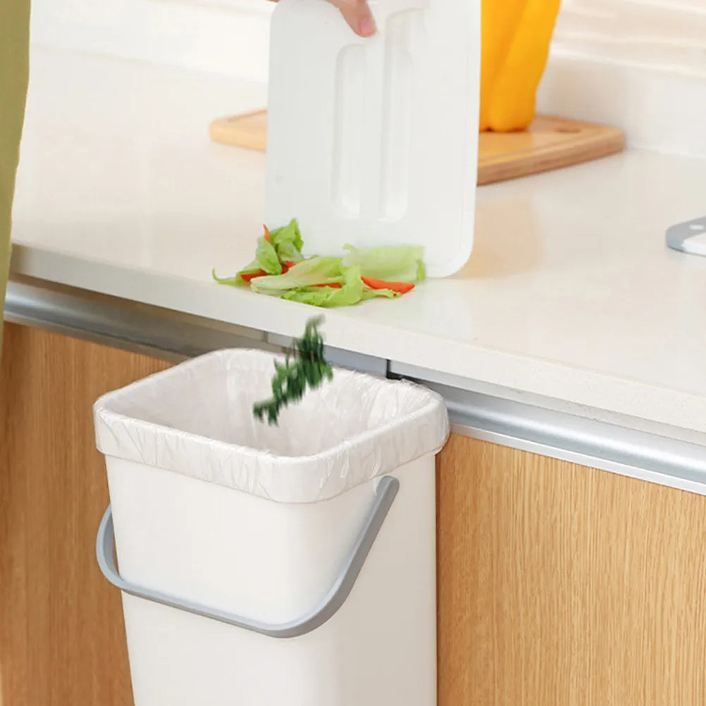 Pattumiera Parete Annarè 5L Bianca Gancio Cucina Bagno