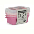 Contenitore alimenti per frigo, freezer e microonde. Set da 3 pezzi. |3 Misure
