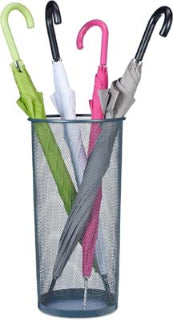 Portaombrelli Metallo Rete 50cm - Contenitore Multifunzione Design Moderno