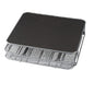 Cassetto Porta Capsule Caffè 30-60 Posti con Piano Poggia Macchina - Metallo Silver