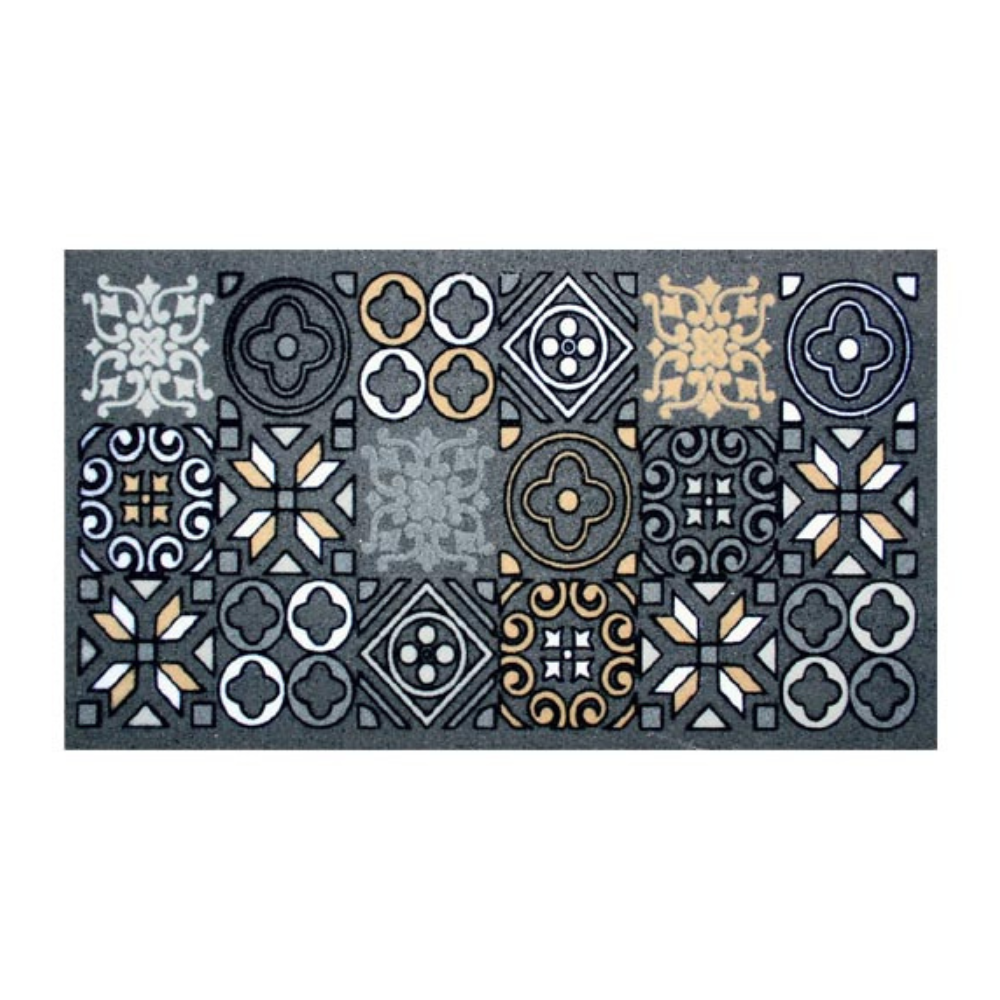 Zerbino Floccato Flormat 40x70cm Gomma Riciclata