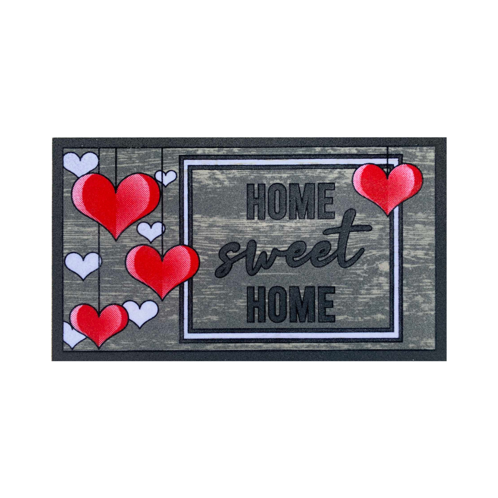 Zerbino Floccato Flormat 40x70cm Gomma Riciclata