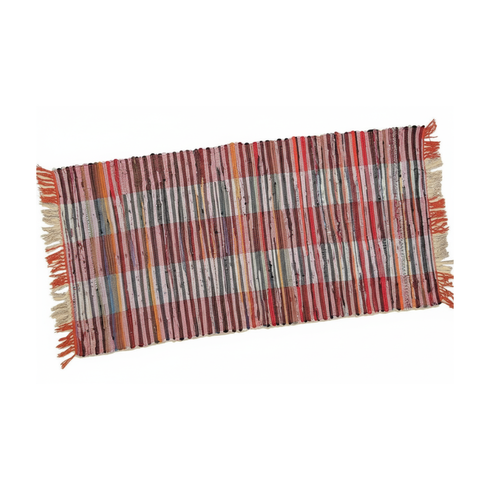 Tappeto Pezzotto Cotone 45x85cm Cameretta Cucina Naturale