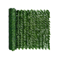 Haie de lierre artificiel 1 x 3 m, vert foncé - Brise-vue pour balcon et jardin