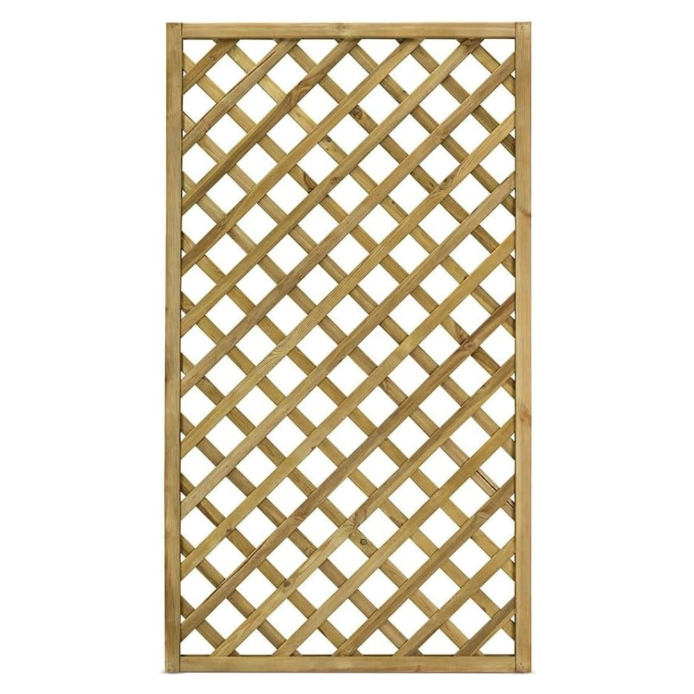 Pannello Griglia Legno Impregnato Garden 90x180 cm