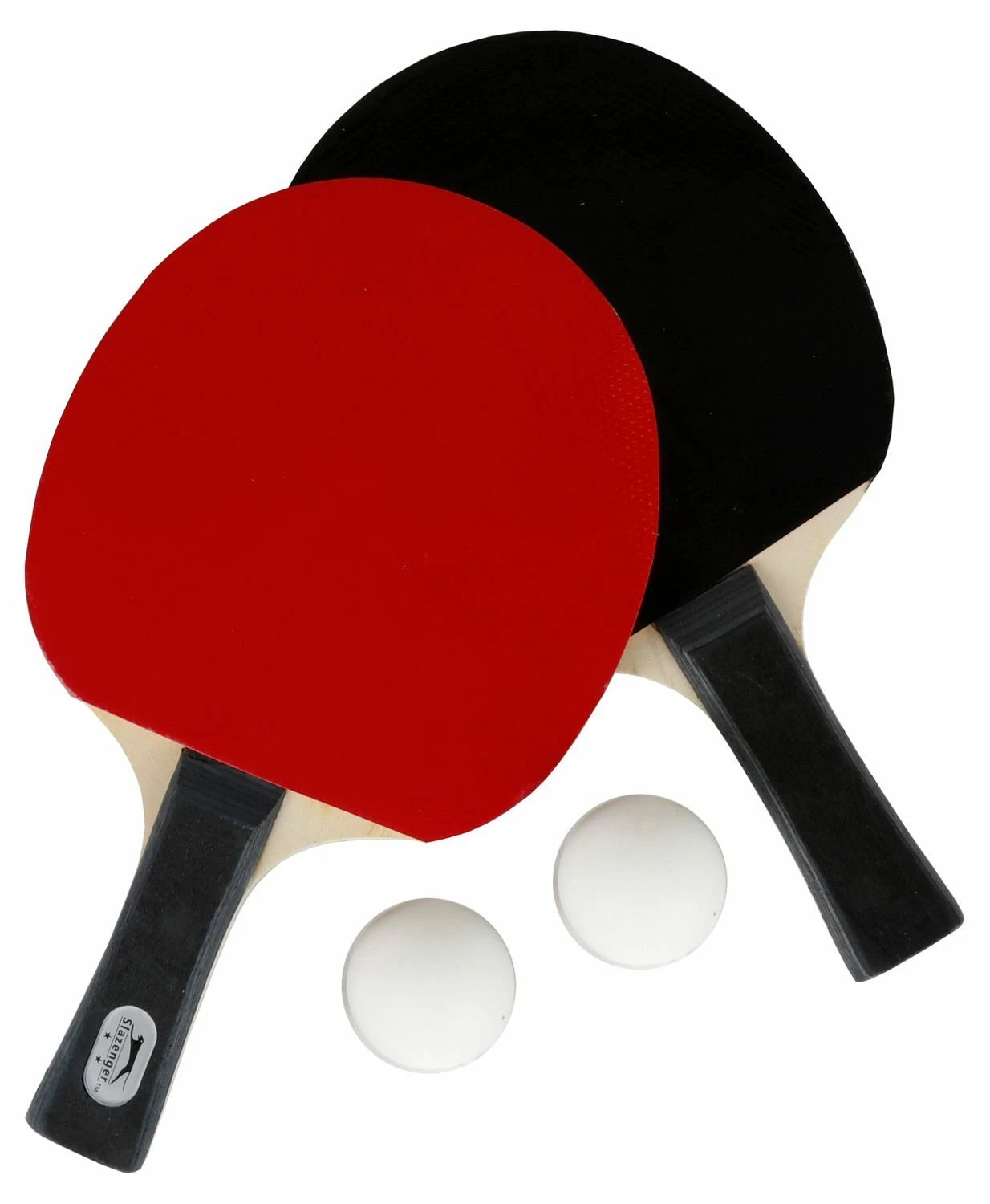 Set Ping Pong Slazenger Fun 5 Pezzi | 2 Racchette + 2 Palline + Borsa | Qualità 2 Stelle