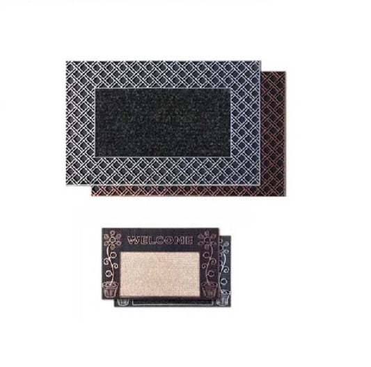 Zerbino Combi Ecologico 45x70 cm - PVC Riciclato con Inserto Agugliato REDS