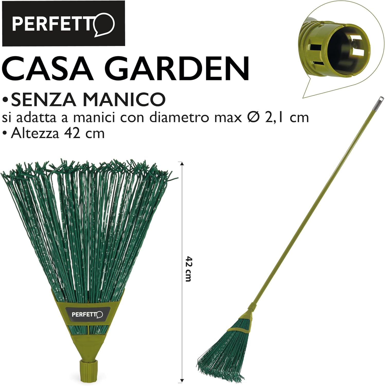 Rastrello Flessibile Raccoglifoglie 32 cm – Casa Garden
