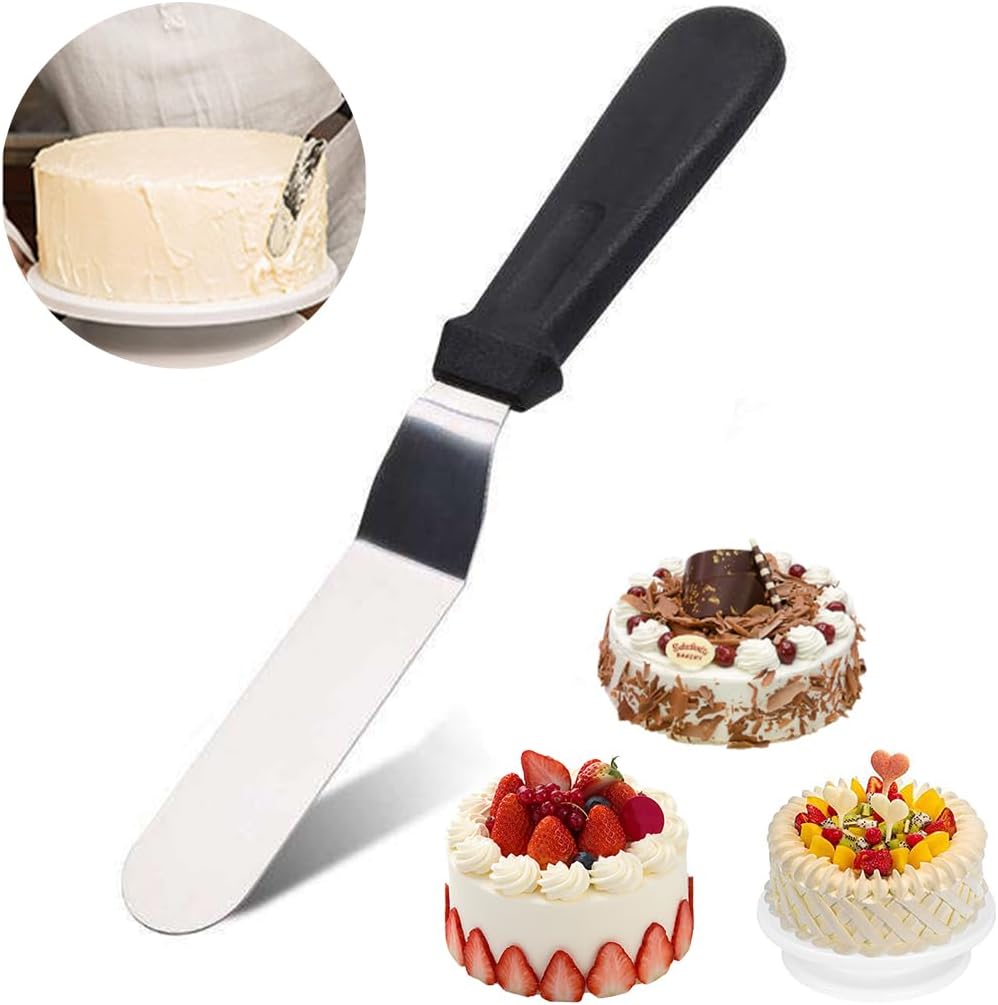 Spatola Angolata Pasticceria 28cm Inox Torte Decorazioni