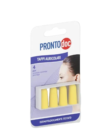 Bouchons d'oreilles, paquet de 4