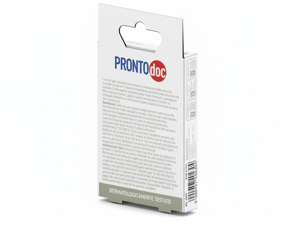 Cerotti per Verruche Mani e Piedi Pronto Doc - 3 Confezione da 12 Pz.
