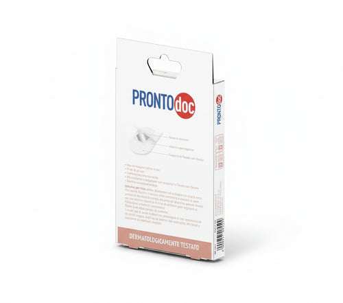 ALUMINUM PLASTERS FOR ABRASIONS AND BURNS, 4 PCS.