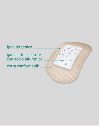 Patchs cicatrisants 7,5 x 5 cm, paquet de 5 patchs