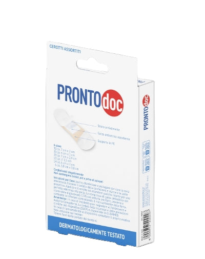 Pronto Doc Assorted Classic Plasters, Pack of 100 Plasters