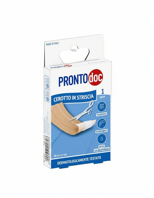 Cerotti Classici in Striscia 50x6 cm - Confezione da 3 (3 Strisce) | PRONTO DOC