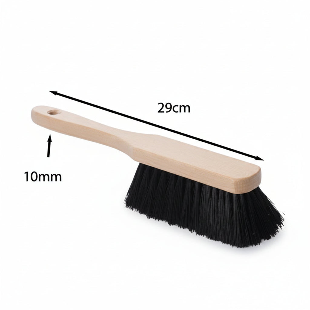 Spazzola Soft 28 cm Manico Legno Setole Morbide Antigraffio - Pulizia Delicata