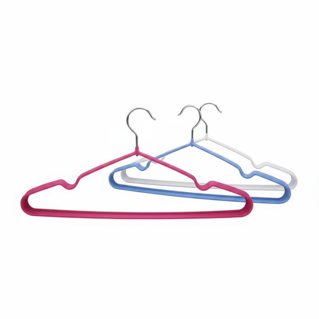 Set 5 Grucce Metallo Gommato Antiscivolo 43cm Colorate