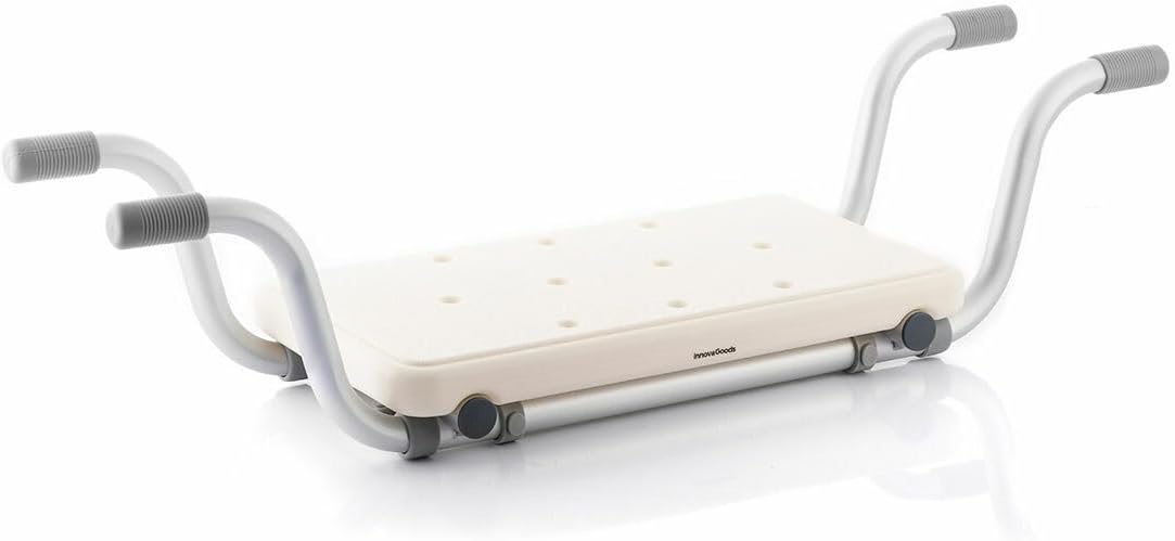 Sgabello Doccia Antiscivolo 2in1 Regolabile Anziani 150kg